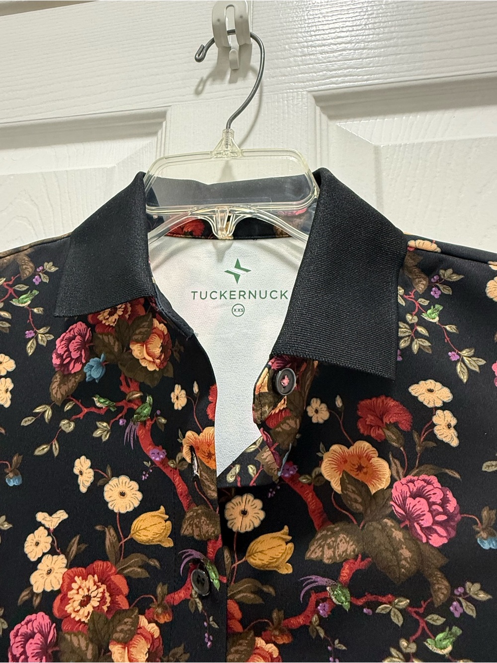 Tuckernuck Baroque Floral Short Sleeve Performance Jersey Alcott Golf Dress
